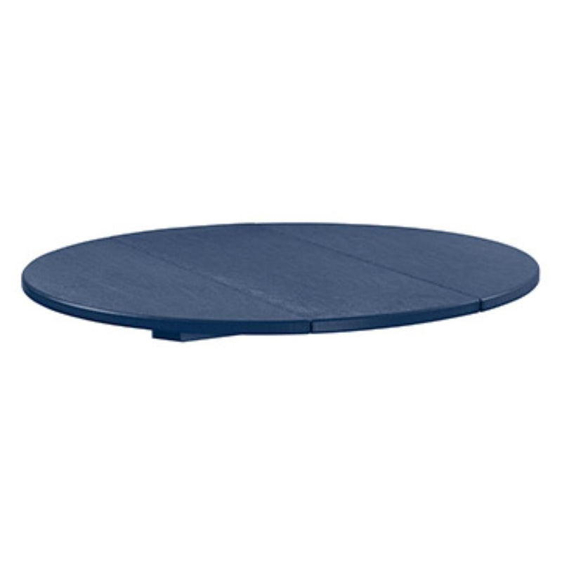 C.R. Plastic Products Generation TT03-20 32" Round Dining Table Top - Navy IMAGE 1