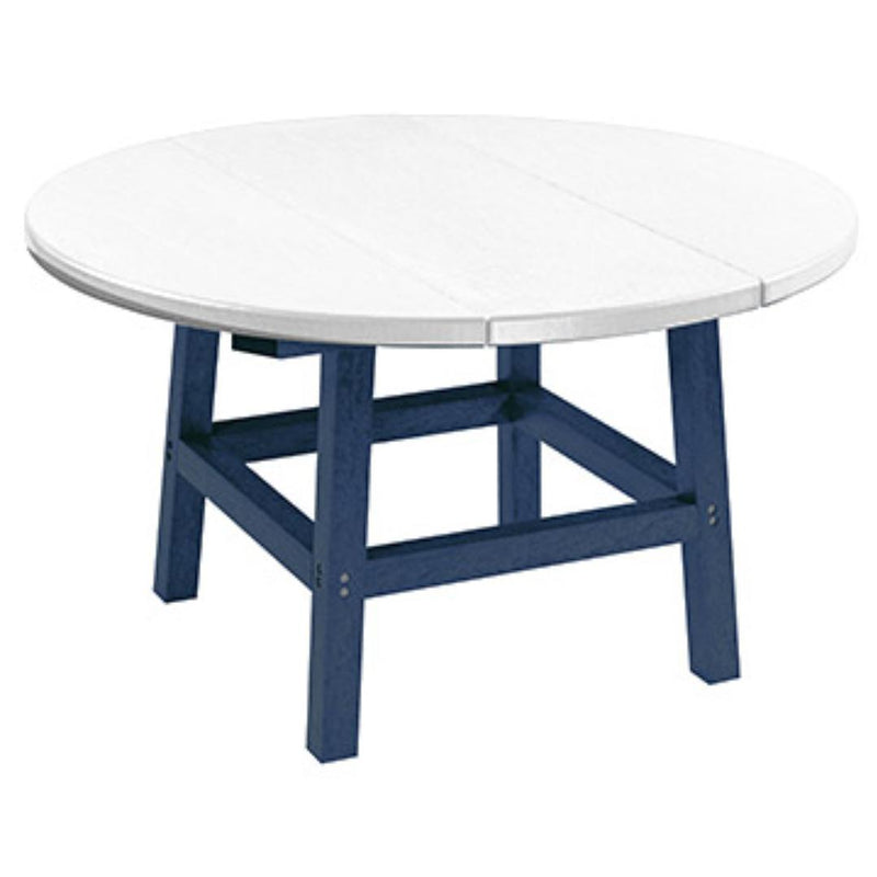 C.R. Plastic Products Generation TT03-20 32" Round Dining Table Top - Navy IMAGE 2