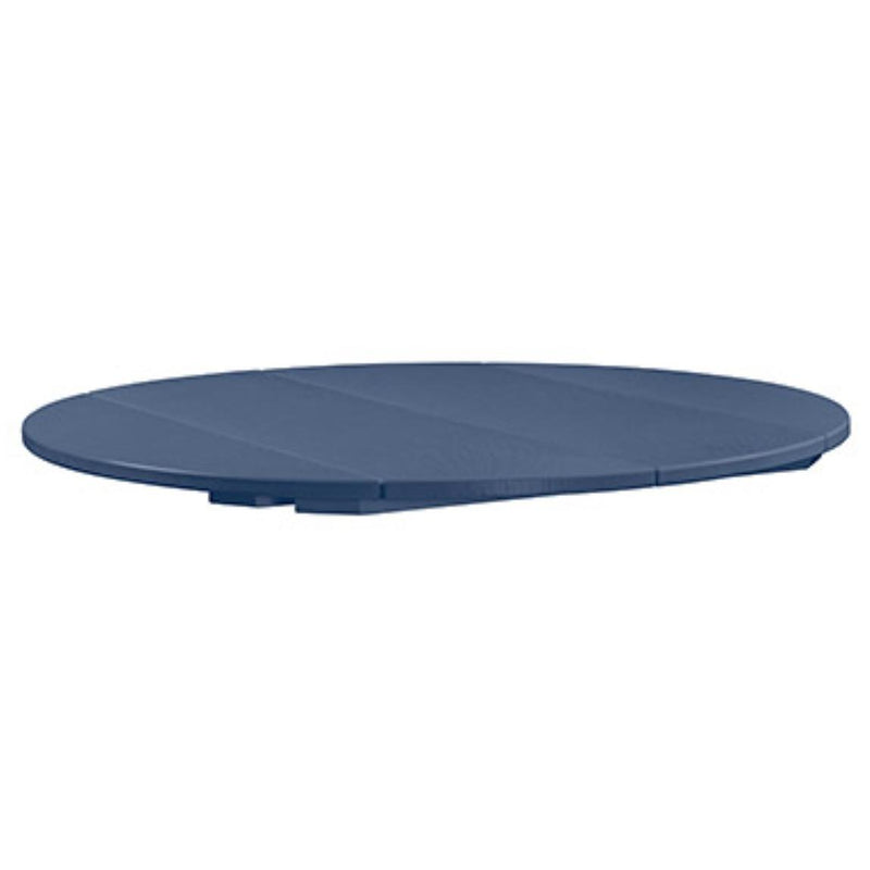 C.R. Plastic Products Generation TT04-20 40" Round Dining Table Top - Navy IMAGE 1