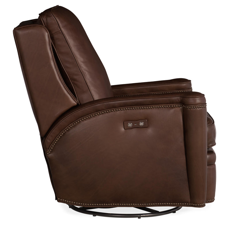 Hooker Furniture RC216-PSWGL-088 Rylea Power Swivel Glider Recliner IMAGE 4