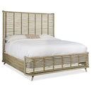  Hooker Furniture 6015-90266-80 Surfrider King Rattan Bed IMAGE 1