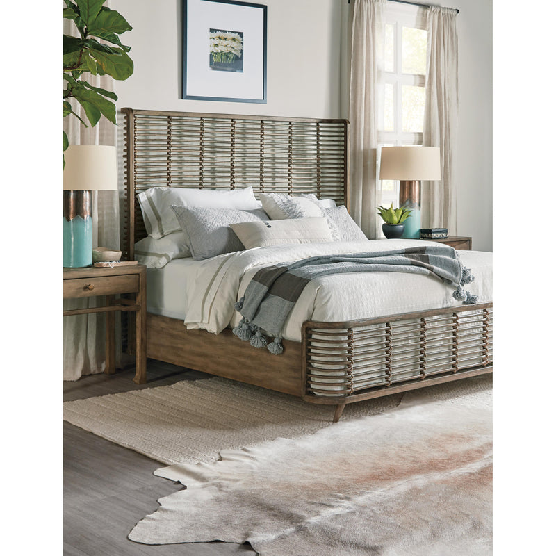 Hooker Furniture 6015-90266-89 Sundance King Rattan Bed IMAGE 2