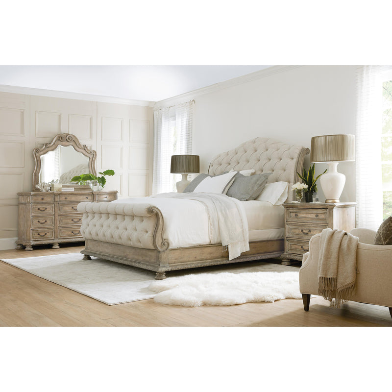 Hooker Furniture 5878-90560-80 Castella California King Tufted Bed IMAGE 5