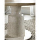  Hooker Furniture 6120-75203-80 Cascade Pedestal Dining Table IMAGE 3