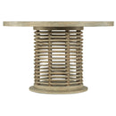  Hooker Furniture 6015-75203-80 Surfrider 48in Rattan Round Dining Table IMAGE 1