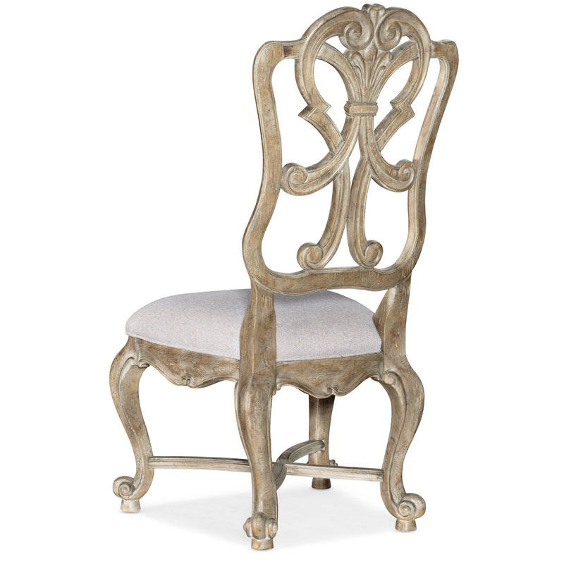 Hooker Furniture 5878-75411-80 Castella Wood Back Side Chair IMAGE 2