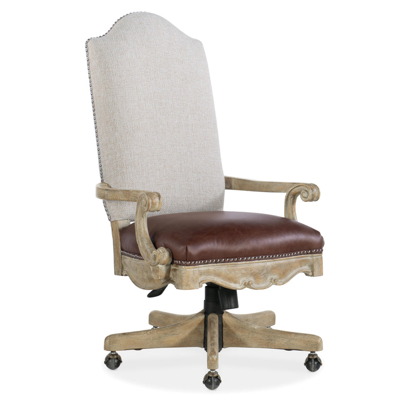 Hooker Furniture 5878-30220-80 Castella Tilt Swivel Chair IMAGE 1