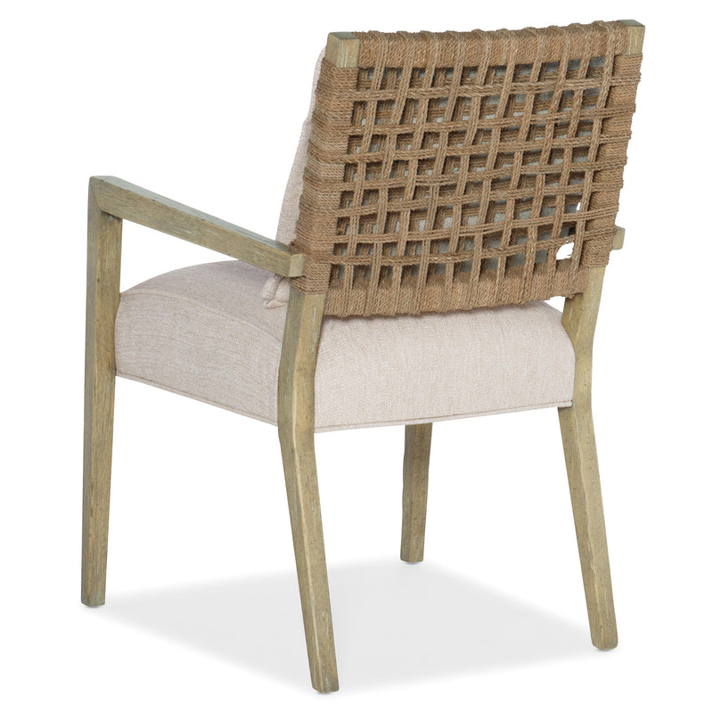 Hooker Furniture 6015-75301-80 Surfrider Woven Back Arm Chair IMAGE 2