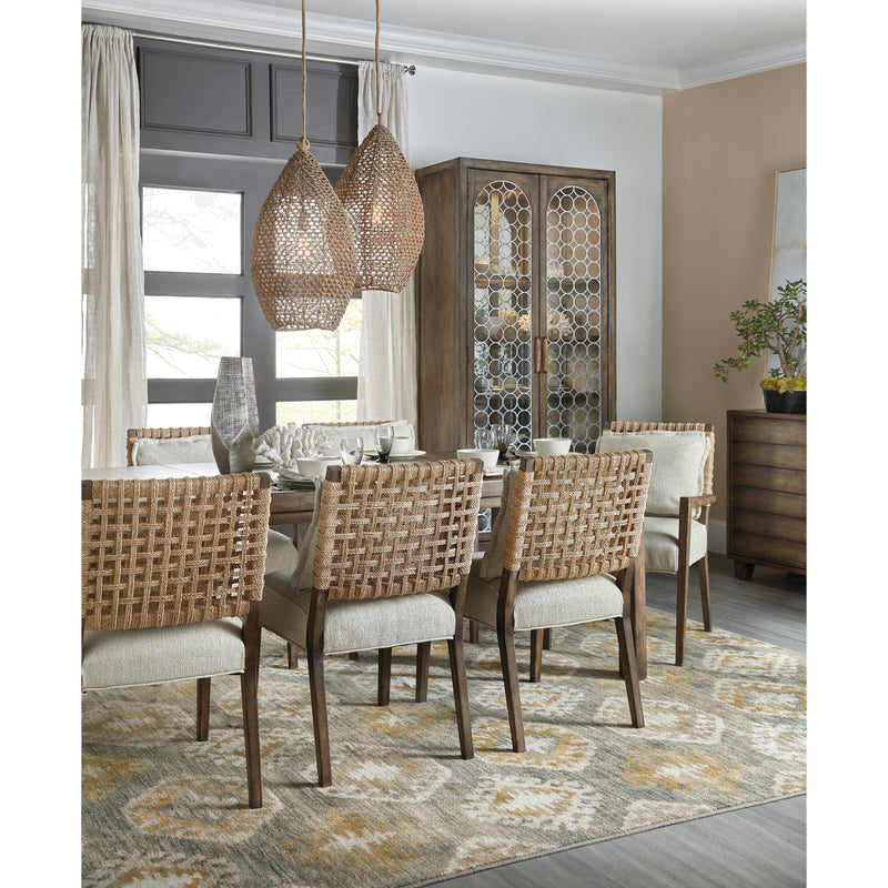 Hooker Furniture 6015-75207-89 Sundance Rectangle Dining Table with 1-18in Leaf IMAGE 4