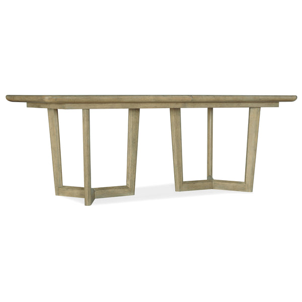 Hooker Furniture 6015-75217-80 Surfrider Rectangle Dining Table with 2-18in Leaves IMAGE 1