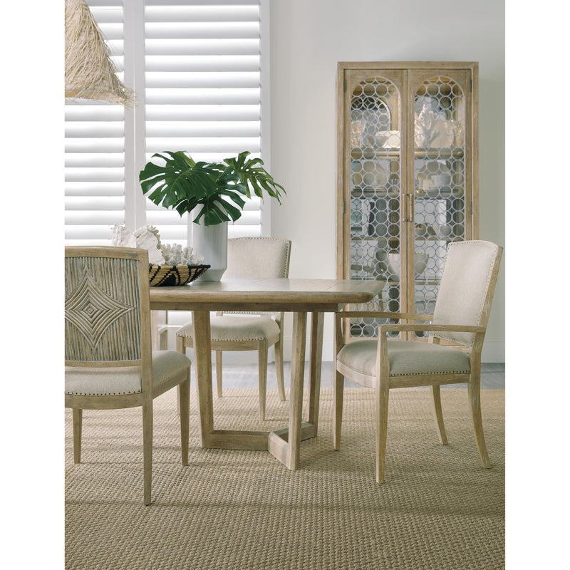 Hooker Furniture 6015-75217-80 Surfrider Rectangle Dining Table with 2-18in Leaves IMAGE 5