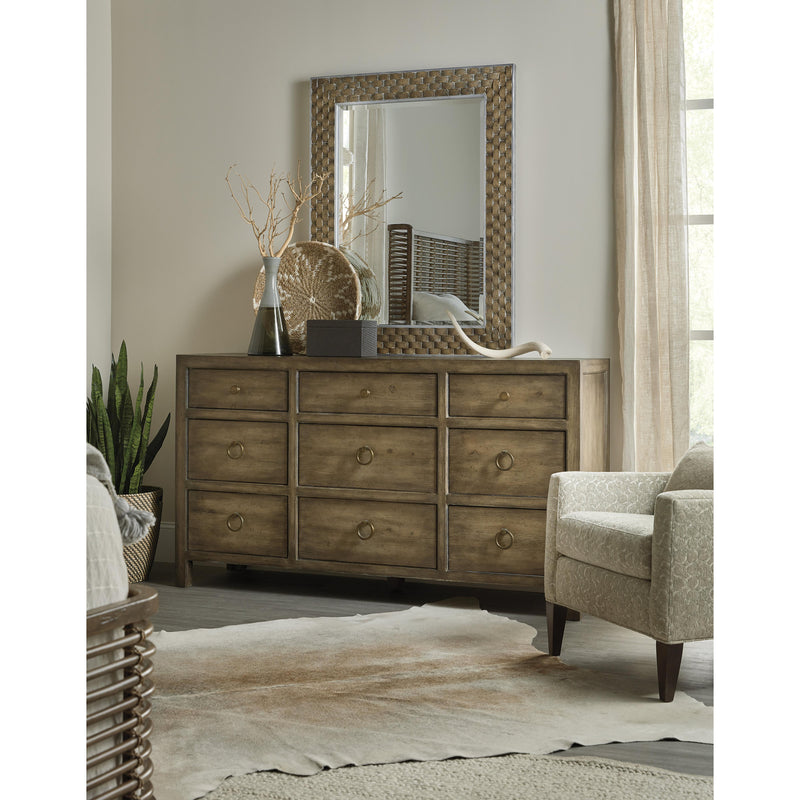 Hooker Furniture 6015-90202-89 Sundance Nine-Drawer Dresser IMAGE 3