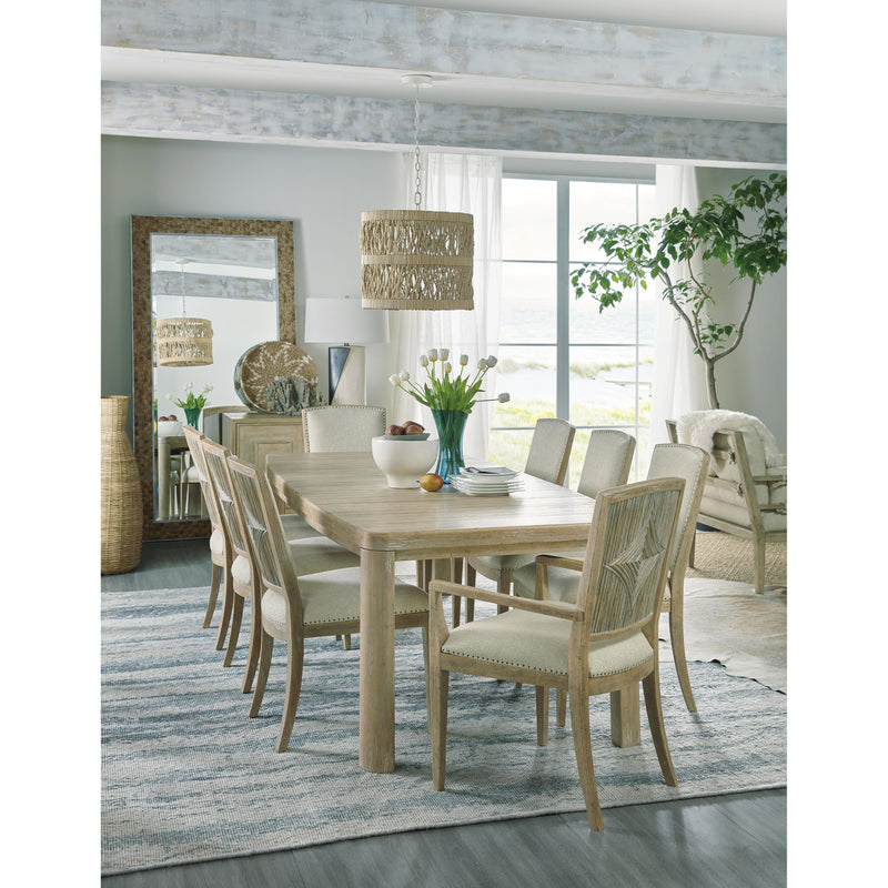 Hooker Furniture 6015-75207-80 Surfrider Rectangle Dining Table with 1-18in Leaf IMAGE 5