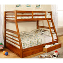 Titus Furniture T2700H 39”/54” Bunk Bed (Honey) IMAGE 1