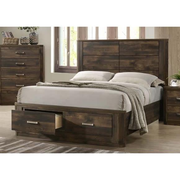 Titus Furniture Olivia Queen Panel Bed with Storage Olivia-60 IMAGE 1