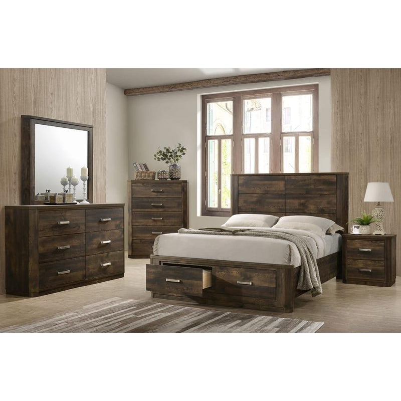 Titus Furniture Olivia Queen Panel Bed with Storage Olivia-60 IMAGE 2