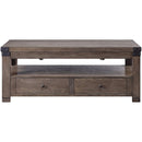Acme Furniture Melville 87100 Coffee Table - Ash Grey IMAGE 1