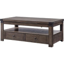 Acme Furniture Melville 87100 Coffee Table - Ash Grey IMAGE 2