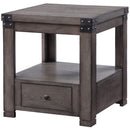 Acme Furniture Melville 87102 End Table - Ash Grey IMAGE 2