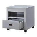 Acme Furniture Eleanor 87107 End Table - Dove Grey IMAGE 3