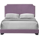 Acme Furniture 26750Q Queen Panel Bed - Light Purple IMAGE 1