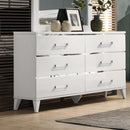 Acme Furniture Chelsie 27395 Dresser - White IMAGE 1