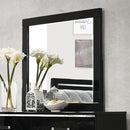 Acme Furniture Chelsie 27414 Dresser Mirror - Black IMAGE 1
