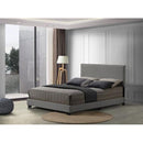 Acme Furniture 27430Q Queen Panel Bed - Light Gray IMAGE 3