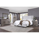 Acme Furniture 27697EK King Bed - Tan IMAGE 3