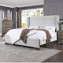 Acme Furniture 27700Q Queen Bed - Tan IMAGE 1