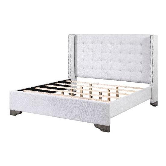 Acme Furniture Artesia Queen Upholstered Panel Bed 27700Q IMAGE 2