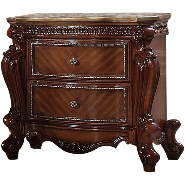 Acme Furniture Picardy 2-Drawer Nightstand 27843 IMAGE 1