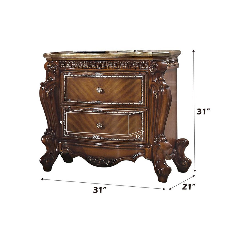 Acme Furniture Picardy 27843 Nightstand IMAGE 4