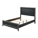 Acme Furniture Haiden 28427EK King Bed - Weathered Black IMAGE 1