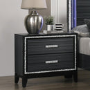 Acme Furniture Haiden 28433 Nightstand - Weathered Black IMAGE 1