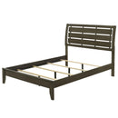 Acme Furniture Ilana 28467EK King Bed - Grey IMAGE 2