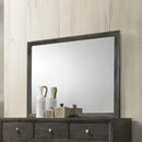 Acme Furniture Ilana 28474 Dresser Mirror - Grey IMAGE 1