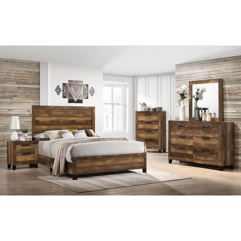 Acme Furniture Morales Queen Panel Bed 28600Q IMAGE 3
