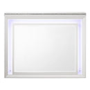 Acme Furniture Sadie 28744 Dresser Mirror - Pearl White IMAGE 1
