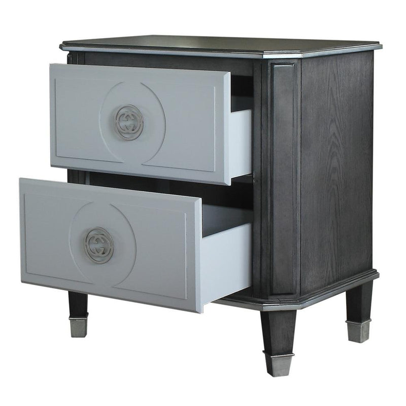Acme Furniture House Beatrice 2-Drawer Nightstand 28813 IMAGE 3
