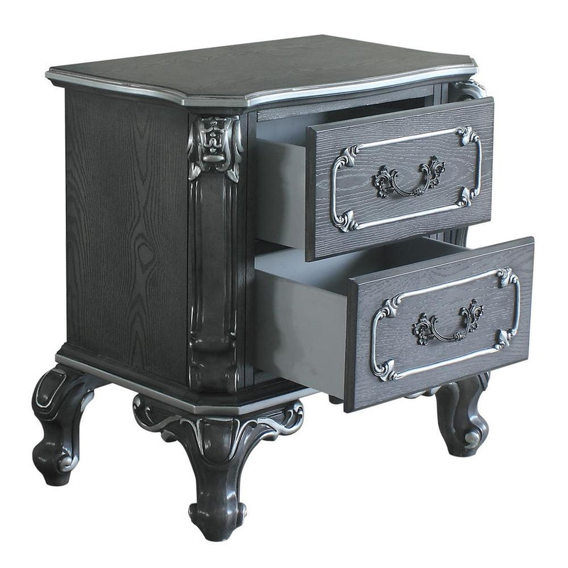 Acme Furniture House Delphine 2-Drawer Nightstand 28833 IMAGE 3