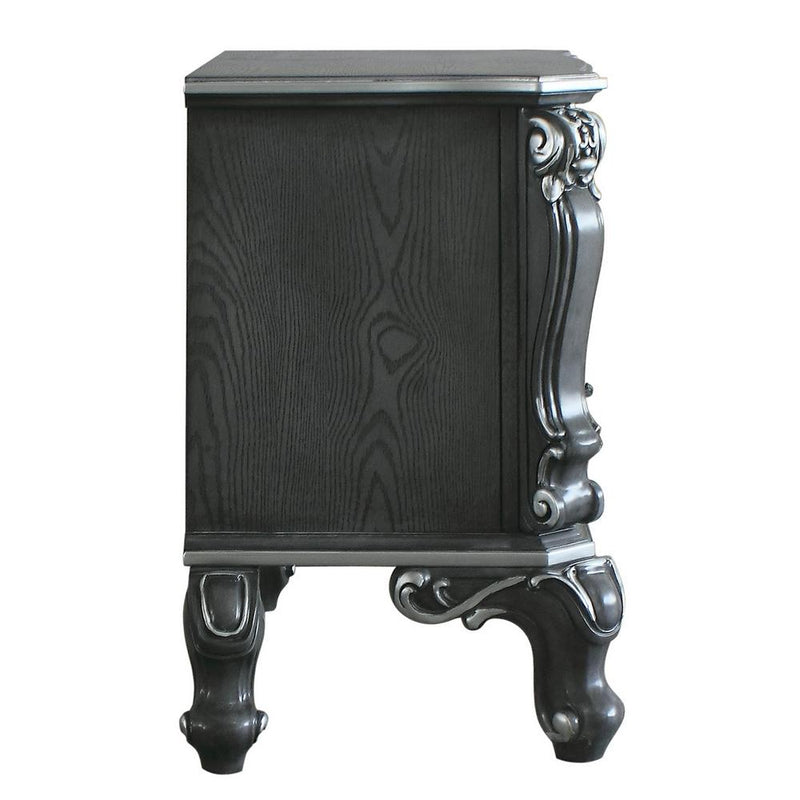 Acme Furniture House Delphine 2-Drawer Nightstand 28833 IMAGE 4