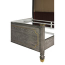 Acme Furniture House Marchese 28900Q Queen Bed - Tan & Tobacco IMAGE 5