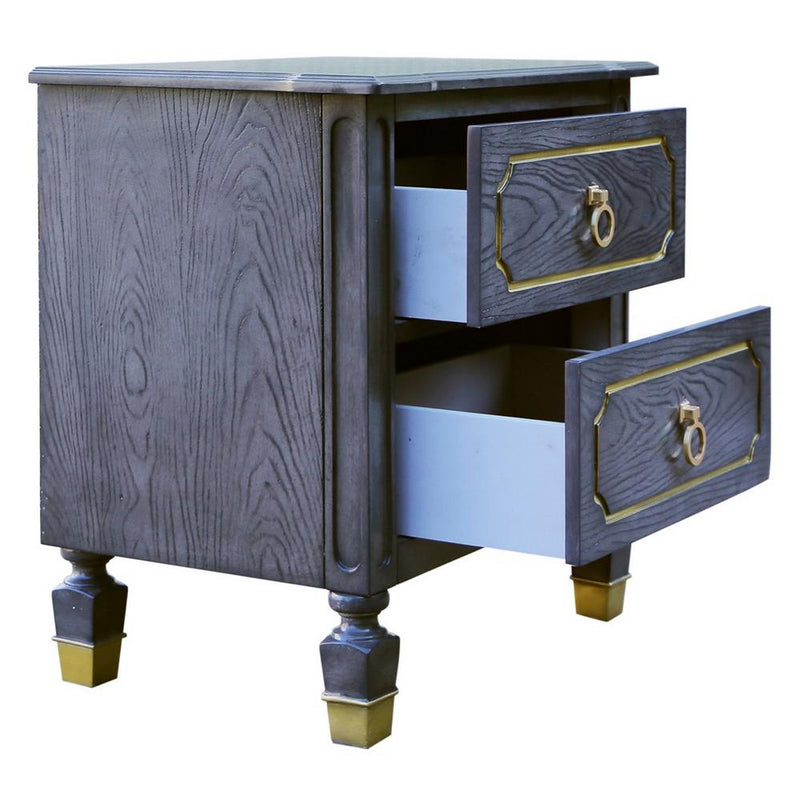 Acme Furniture House Marchese 2-Drawer Nightstand 28903 IMAGE 3