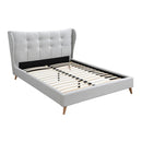 Acme Furniture Duran 28960Q Queen Panel Bed IMAGE 2