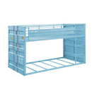 Acme Furniture Cargo 37810 Twin over Twin Bunk Bed - Aqua IMAGE 1