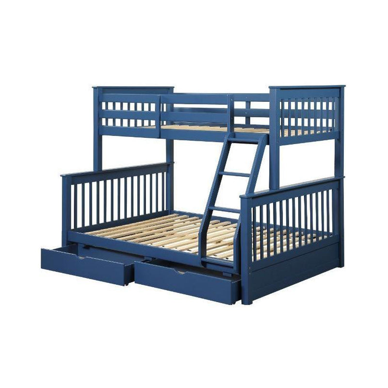 Acme Furniture 37865 Twin Over Full Storage Bunk Bed IMAGE 3