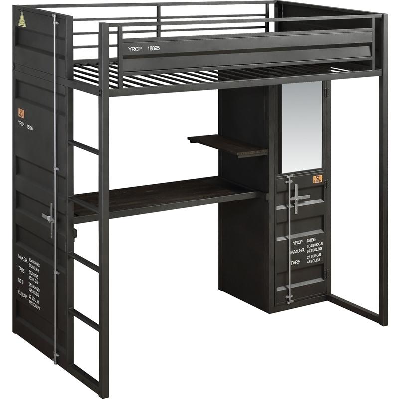 Acme Furniture 37965 Storage Loft Bed IMAGE 3