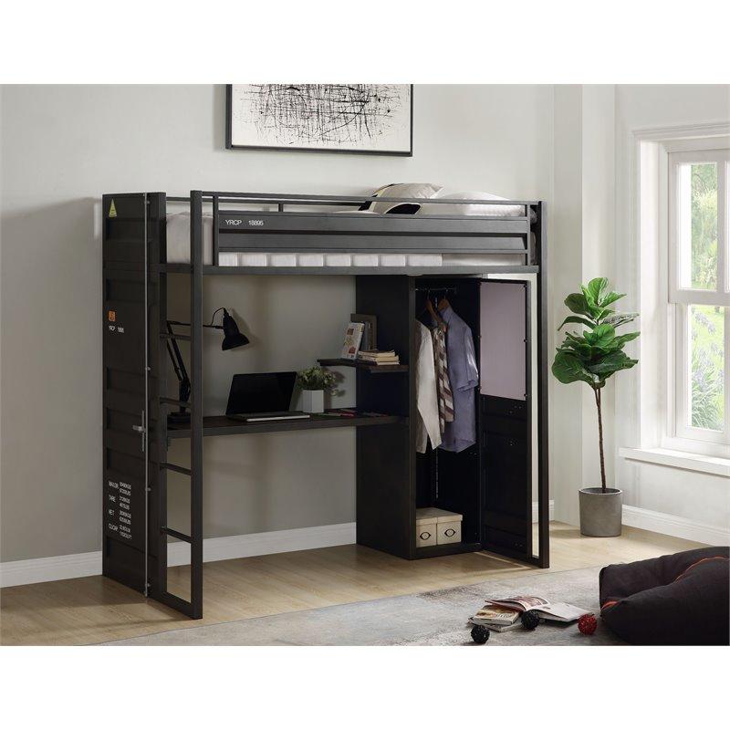 Acme Furniture 37965 Storage Loft Bed IMAGE 6