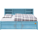Acme Furniture Cargo 38265 Storage Daybed & Trundle - Aqua IMAGE 1